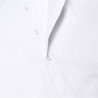 🔥Last Day Sale 49%🔥Men's Cotton Linen Shirt Long Sleeve