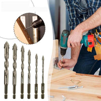 Four Blade Serrated Eccentric Drill