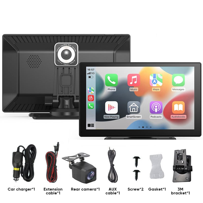Wireless CarPlay display screen