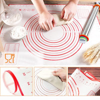 Stainless steel rolling pin