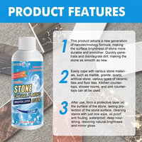 49% OFF TODAY - Stone Stain Remover Cleaner (Effective Removal of Oxidation, Rust, Stains)