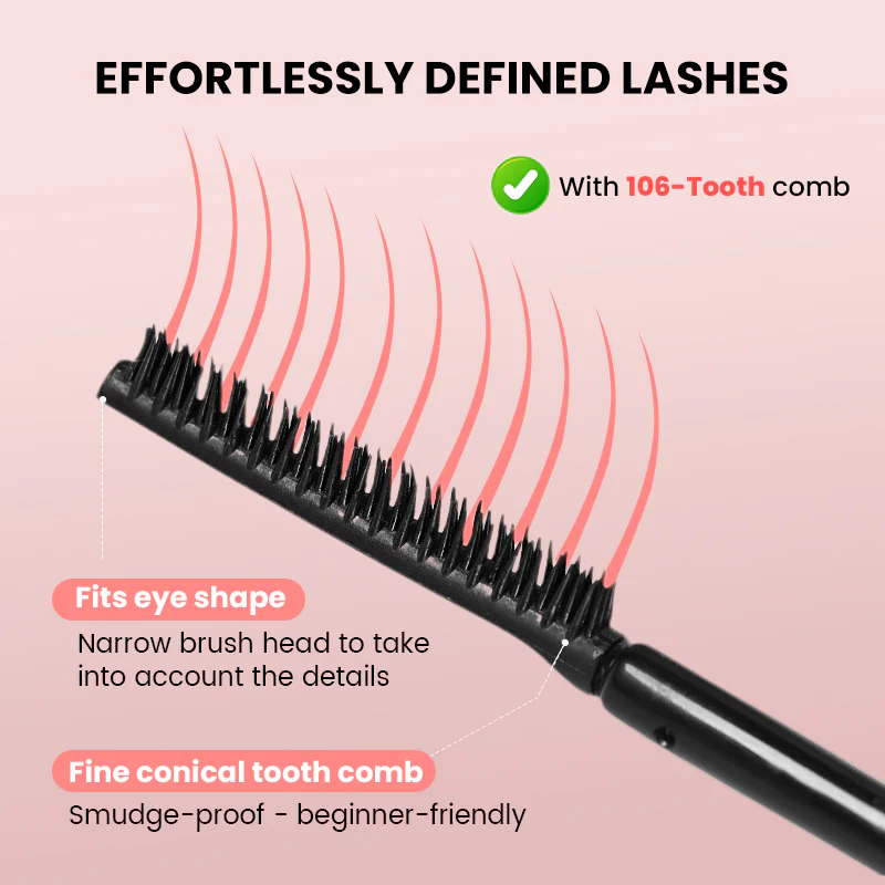 Waterproofing and Anti-sweats and Long Curls for Long-lasting Styling Mascara