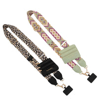 Phone Strap with Zippered Pouch