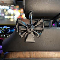Bowknot Design Car Seat Back Hooks