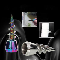 Metal Screw-Shaped Hookah Bowl