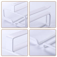 Under Cabinet Single Row Wine Glass Holder