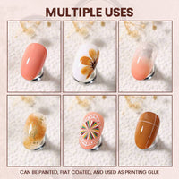 Twelve Constellation Series-Four-Color Solid Nail Polish