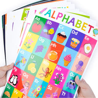 Colorful Educational Posters（18PCS/SET ）