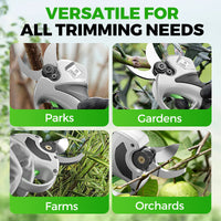 🌿✨ Powerful Garden Electric Pruning Shears – Cordless with Battery & Charger 🔋✂️
