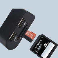4-in-1 Rotating USB Hub