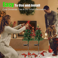 Solar Christmas Trees Lights