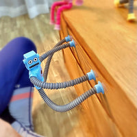 Telescopic suction cup giraffe toy