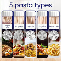 5-in-1 Cordless Pasta Machine