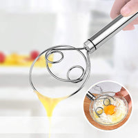 Stainless Steel Magic Dough Whisk
