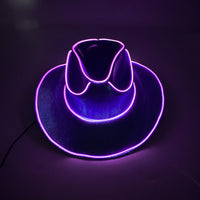LED Cowboy Party Hat