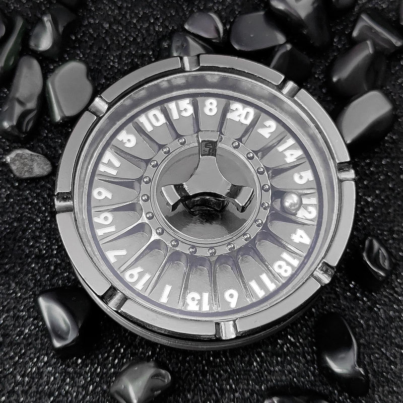 D20 Metal Spinner Dice