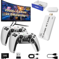 Retro Game Console Dual Wireless Controllers