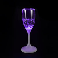 LED Lighted Champagne Glass