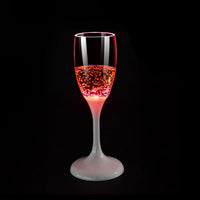 LED Lighted Champagne Glass