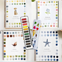 Relaxing Creative Watercolour Art Workbook