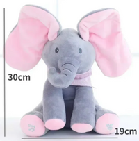 Adorable Peek A Boo Talking Elephant