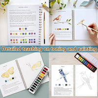 Relaxing Creative Watercolour Art Workbook
