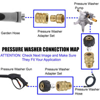 Pressure Washer Adapter Set