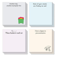 Funny Office Sticky Note (4 Styles)