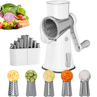 5 in 1 Rotary Cheese Grater Shredder