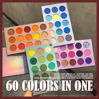 60 Color Rotating Eyeshadow Palette