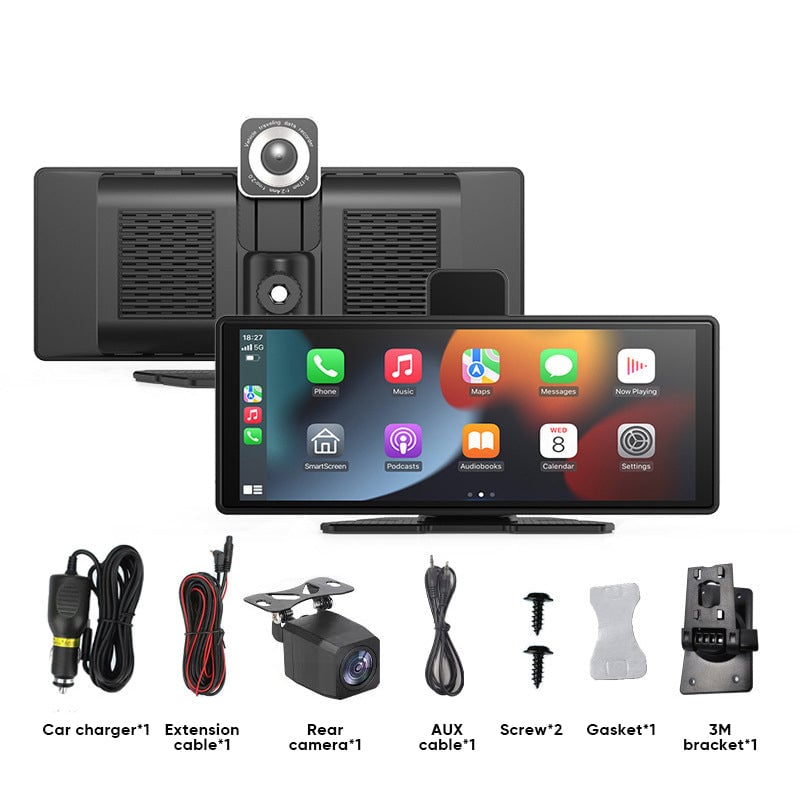 Wireless CarPlay display screen