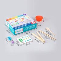 Rainbow Bead Montessori Toy
