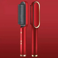 2-in-1 Ionic Hair Straightener Styling Comb - Smooth & Style