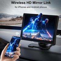 Wireless CarPlay display screen