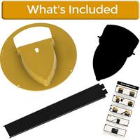 Humane No-Touch Bucket Lid Mouse Trap