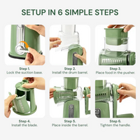 Versatile Rotary Kitchen Slicer