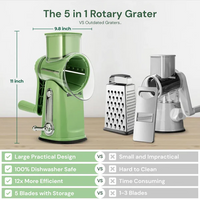 Versatile Rotary Kitchen Slicer