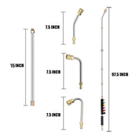 Saker Pressure Washer Extension Wand Set