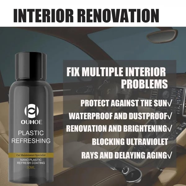 🌹Mother's Day Promotion 🎁🔥Buy 1 Get 1 Free 🔥Plastic Revitalizing Coating Agent