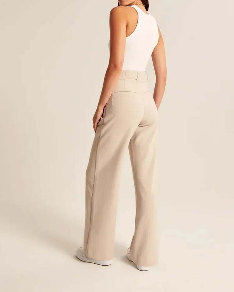 🎉2025 New Products Hot Sale✨Lightweight Tailored Wide Leg Pants