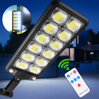 Solar-Powered Garden Light with Dual Motion and Light Sensors