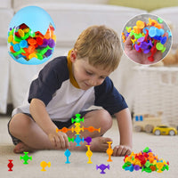 Colorful Silicone Suction Cup Toy (38pcs/set)
