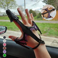 Leather Hand Dragon Cuff
