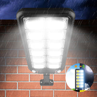 Solar-Powered Garden Light with Dual Motion and Light Sensors