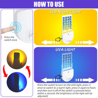 Plug-in Flying Insect Trap with Light