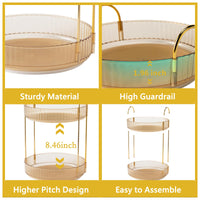 360° Rotating Makeup Organizer