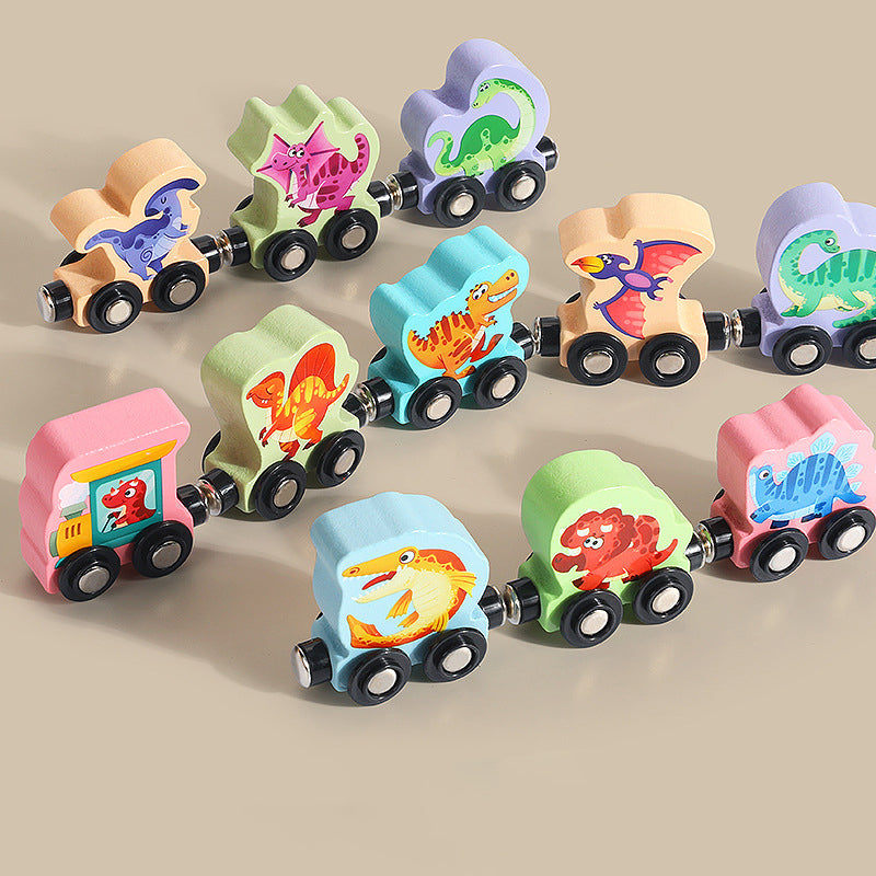 🚆Wooden Digital Train Toy