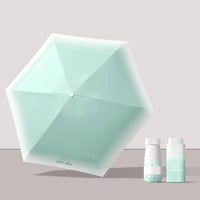 Mini Travel Size Rain Sun Umbrella