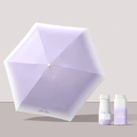 Mini Travel Size Rain Sun Umbrella