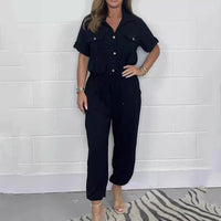 🌷Women’s Short Sleeved Utility Jumpsuit